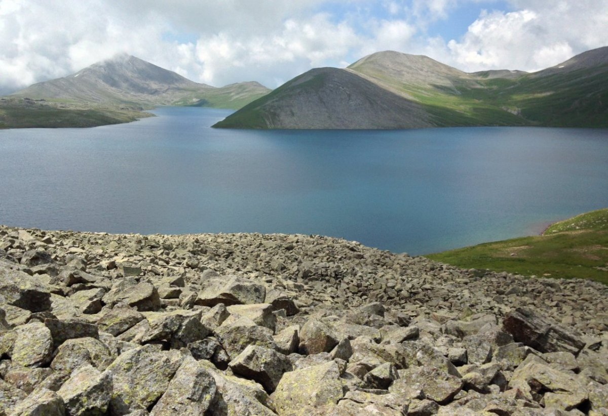 Озеро дзедо Северная Осетия