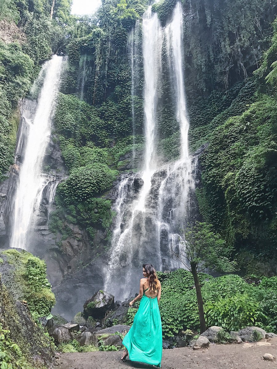 Водопад Бали 17 метров sportextremetravel