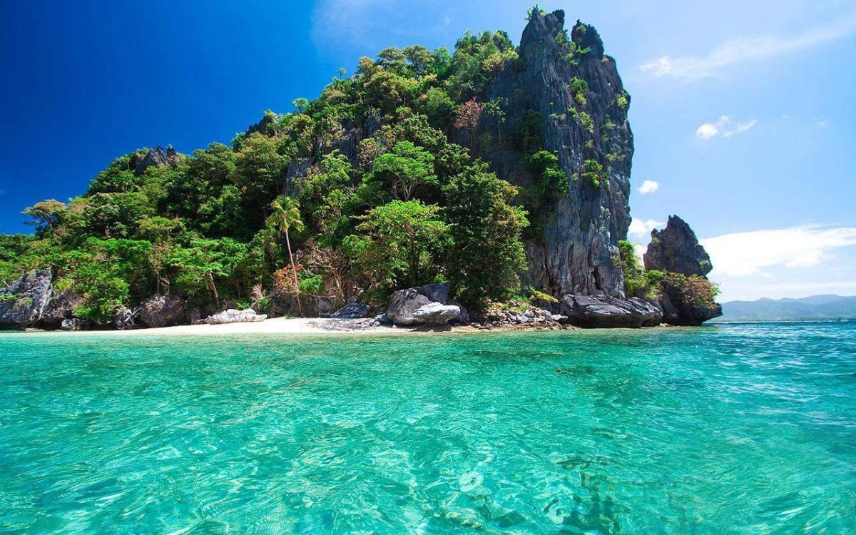 Остров Палаван Филиппины пляж