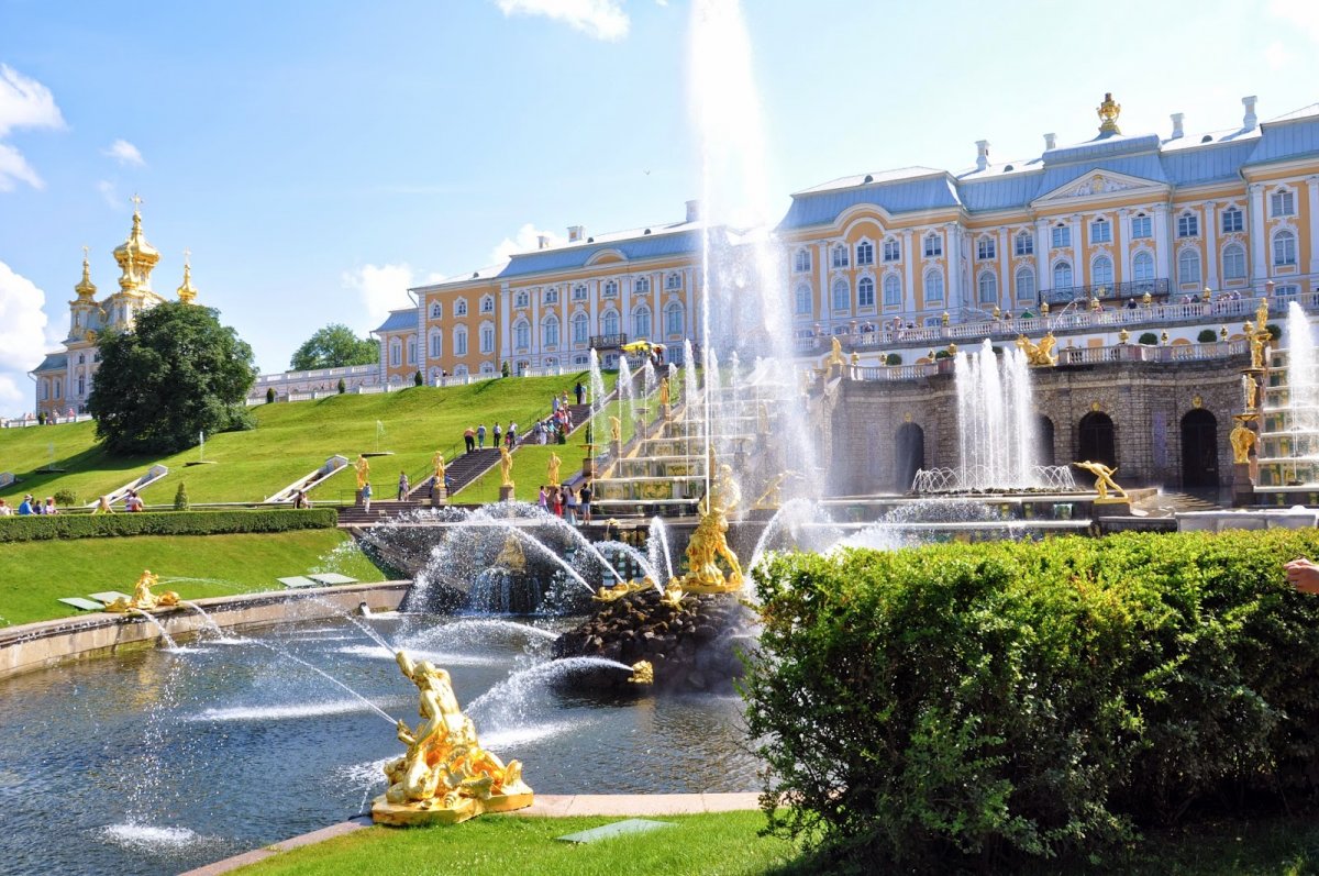 Город Пушкин Екатерининский дворец