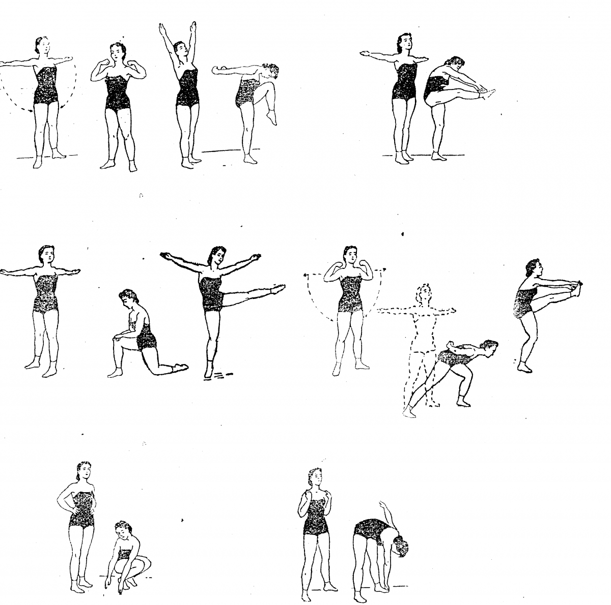 Упражнения для занятий с гантелями для детей