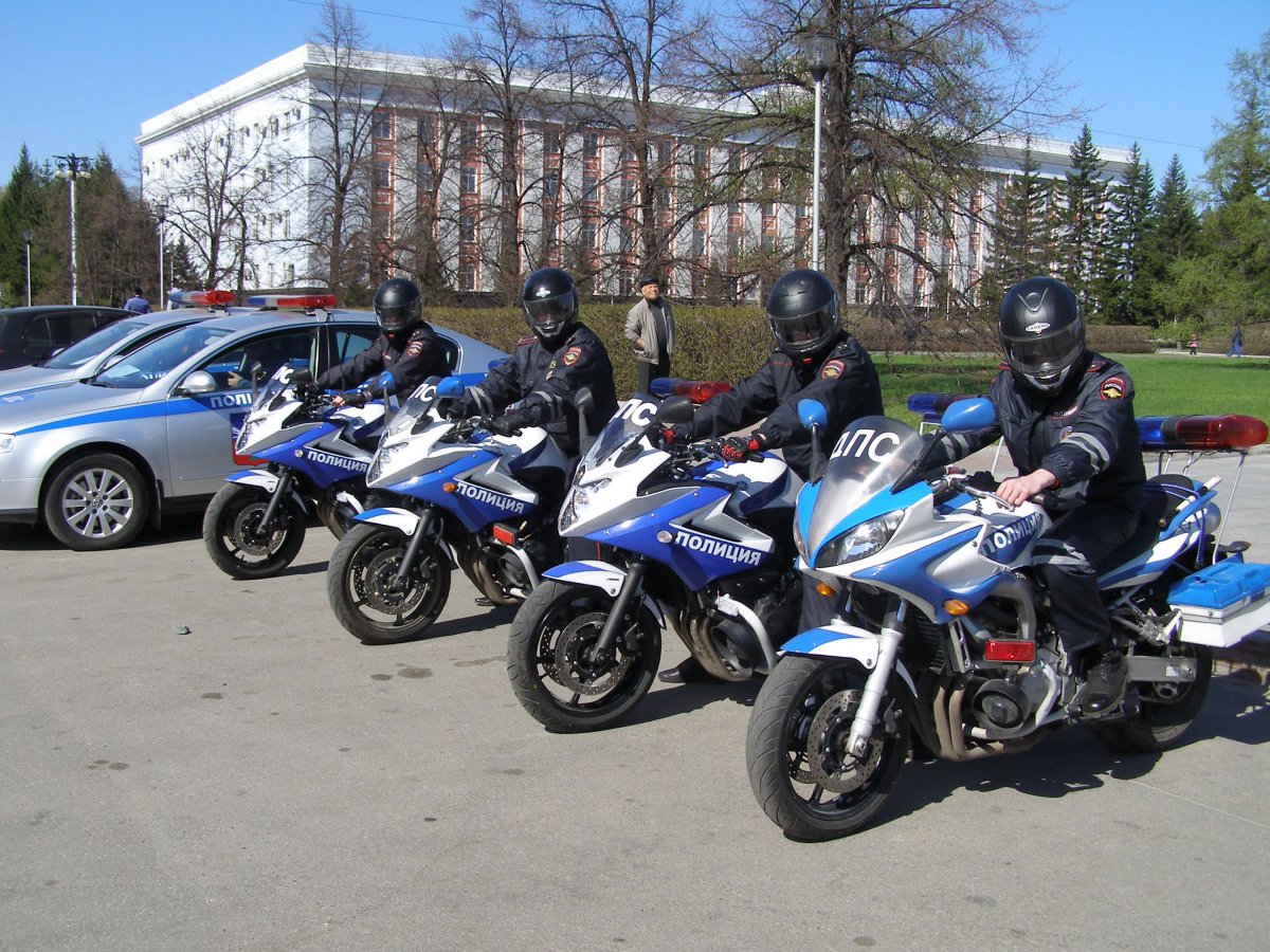Мотобат полиции БМВ