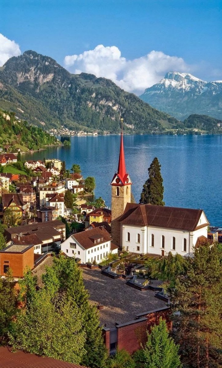 Фирвальдштетское озеро Швейцария