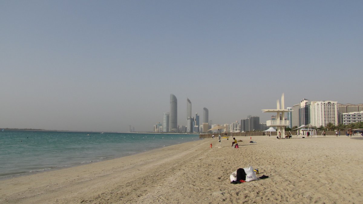 ОАЭ Абу Даби пляжи