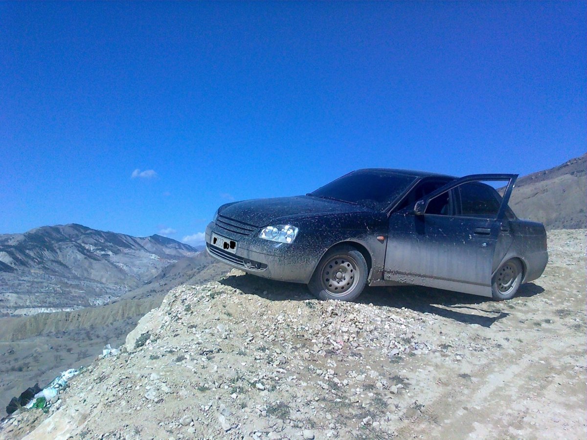 Кыргызстан и машины горы
