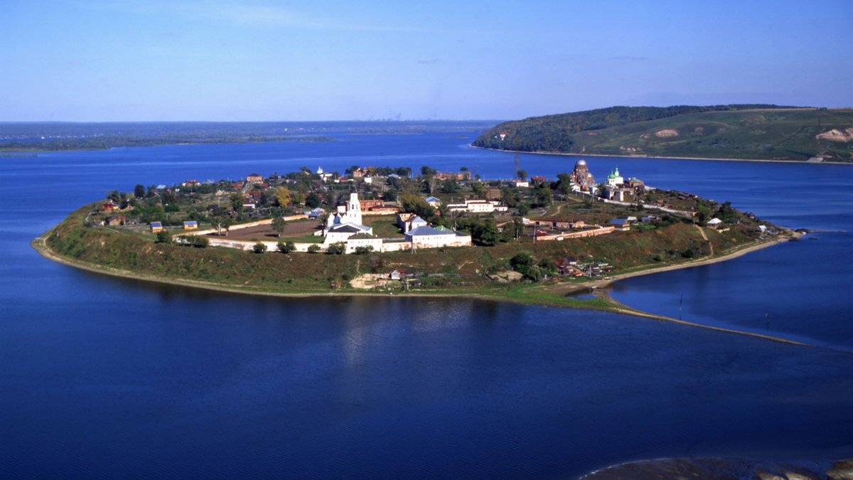 Остров град Свияжск Казань
