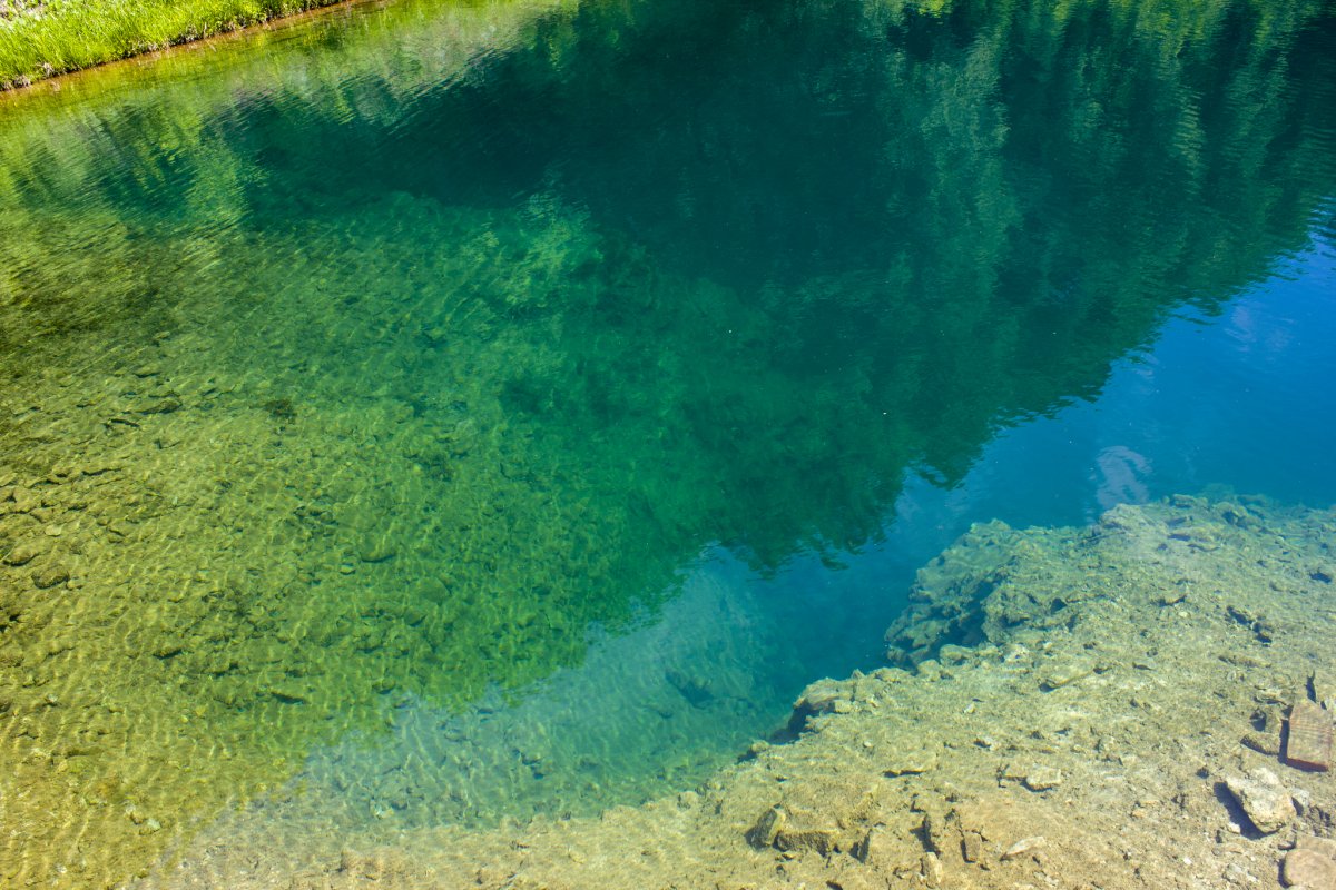 Голубое озеро Павловка