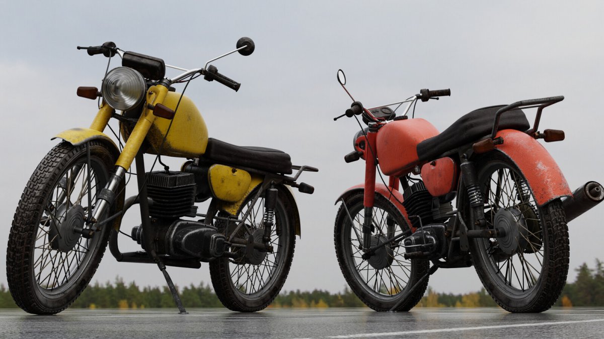 Советские мотоциклы для ШКМГ