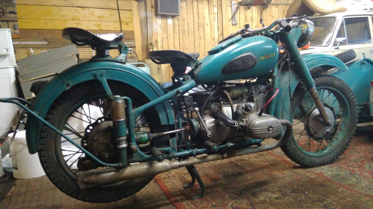 Урал мотоцикл 1963