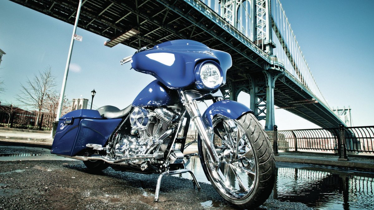 Harley Davidson 4k