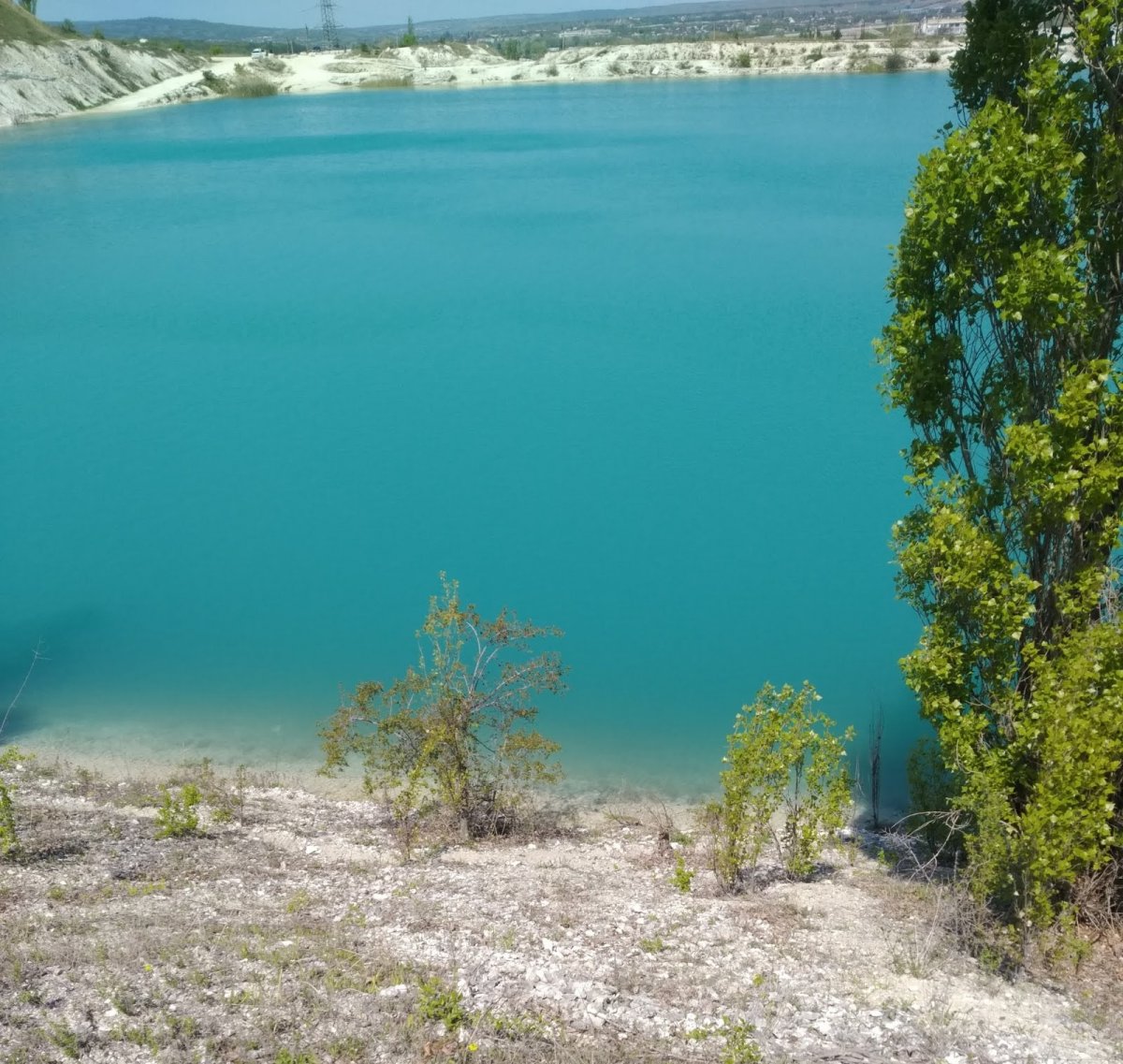 Озеро мраморное Тюлько тамак