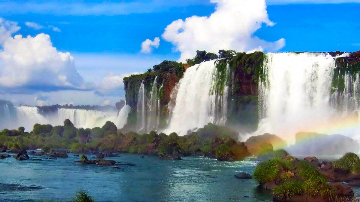 Новоафонский водопад