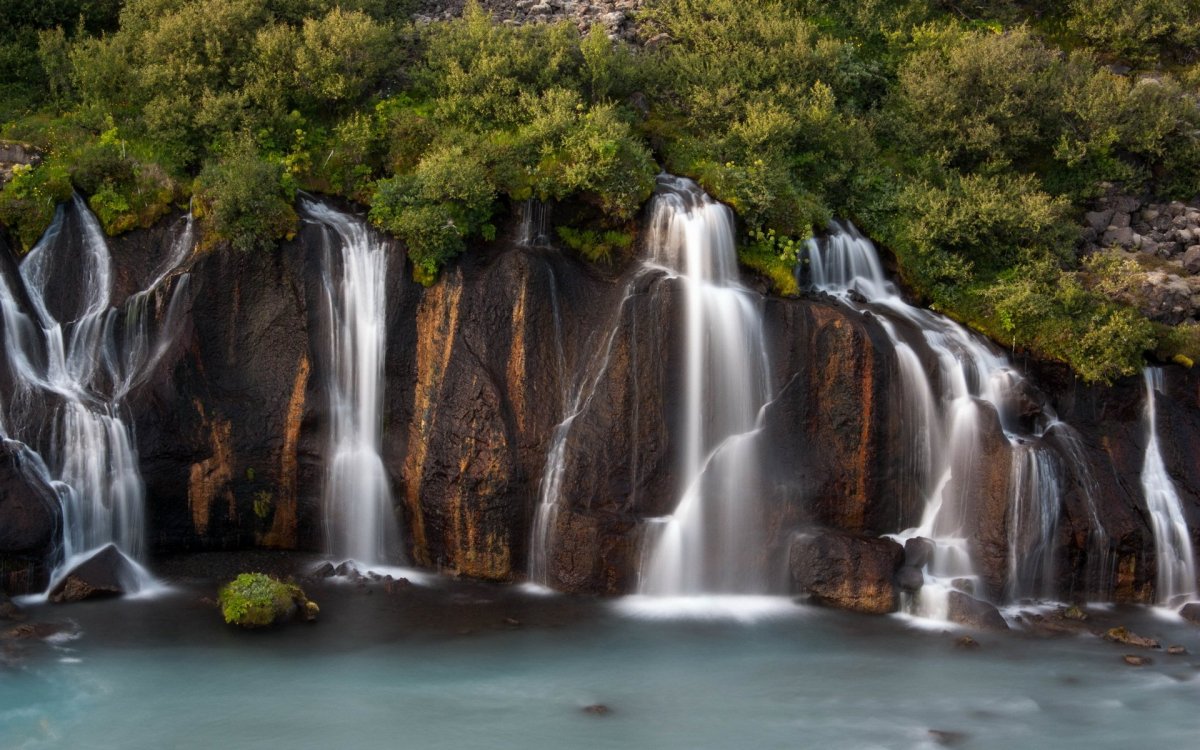 Азорские острова водопады