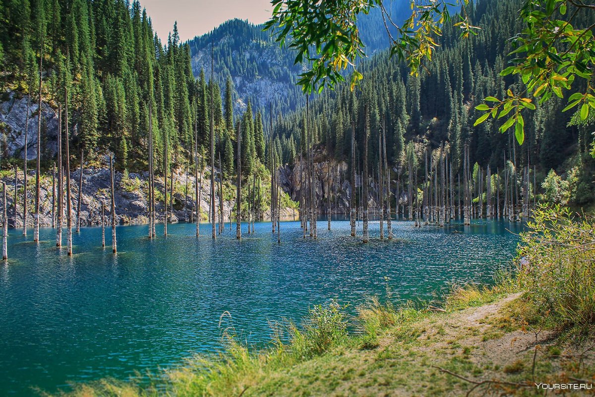 Зеленое озеро Алматы