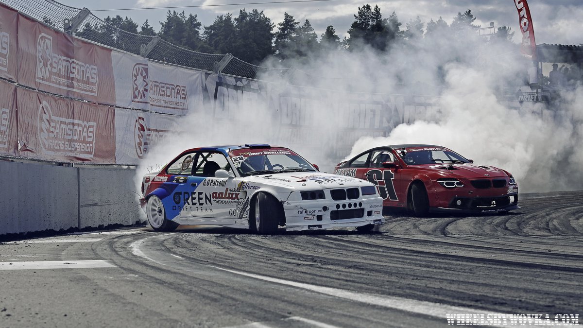 BMW 3 Challenge дрифт