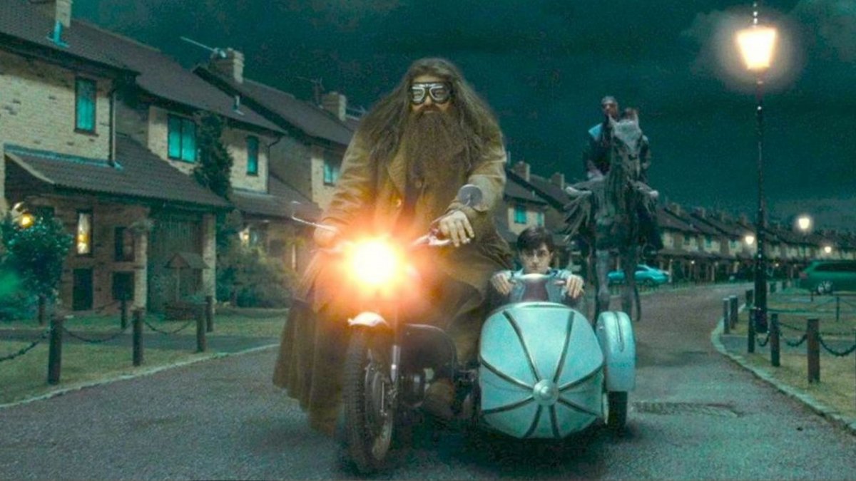 Мотоцикл Хагрида из Гарри Поттера