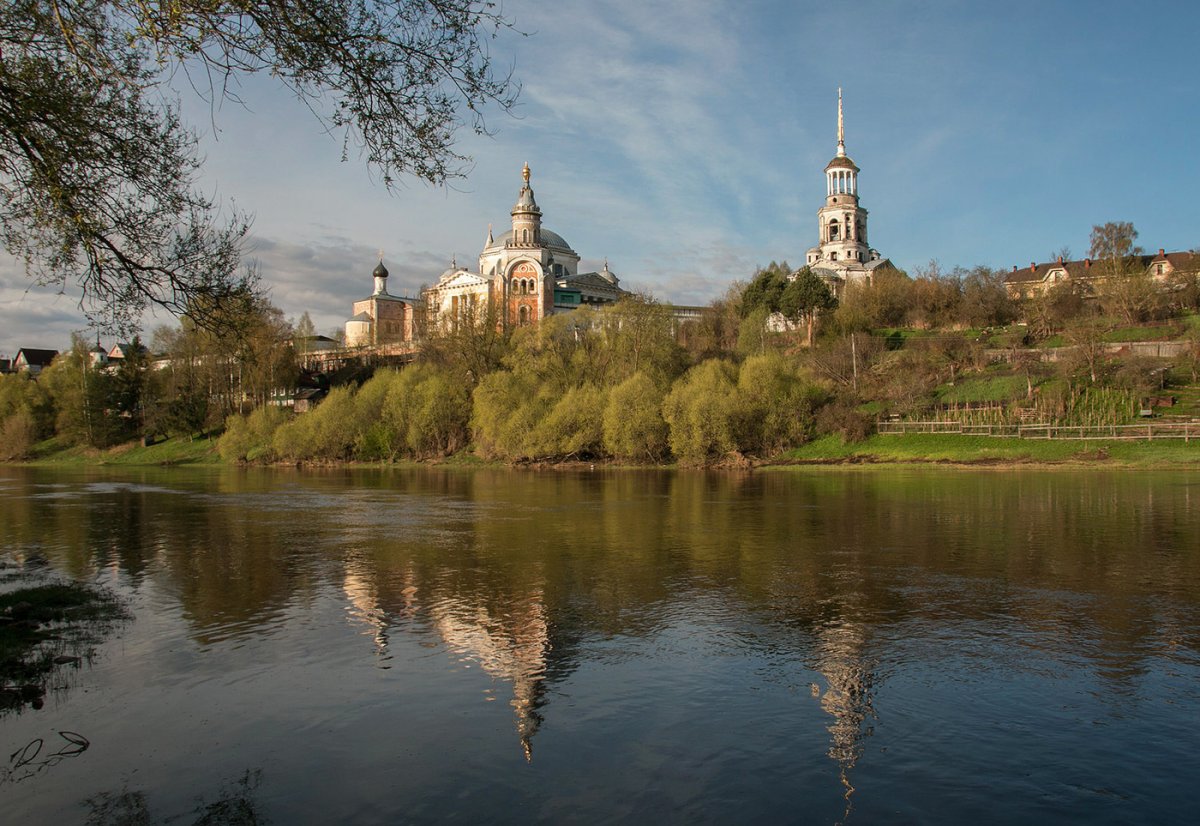 Торжок река Тверца Кремль