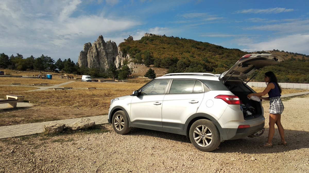 Hyundai Creta в горах