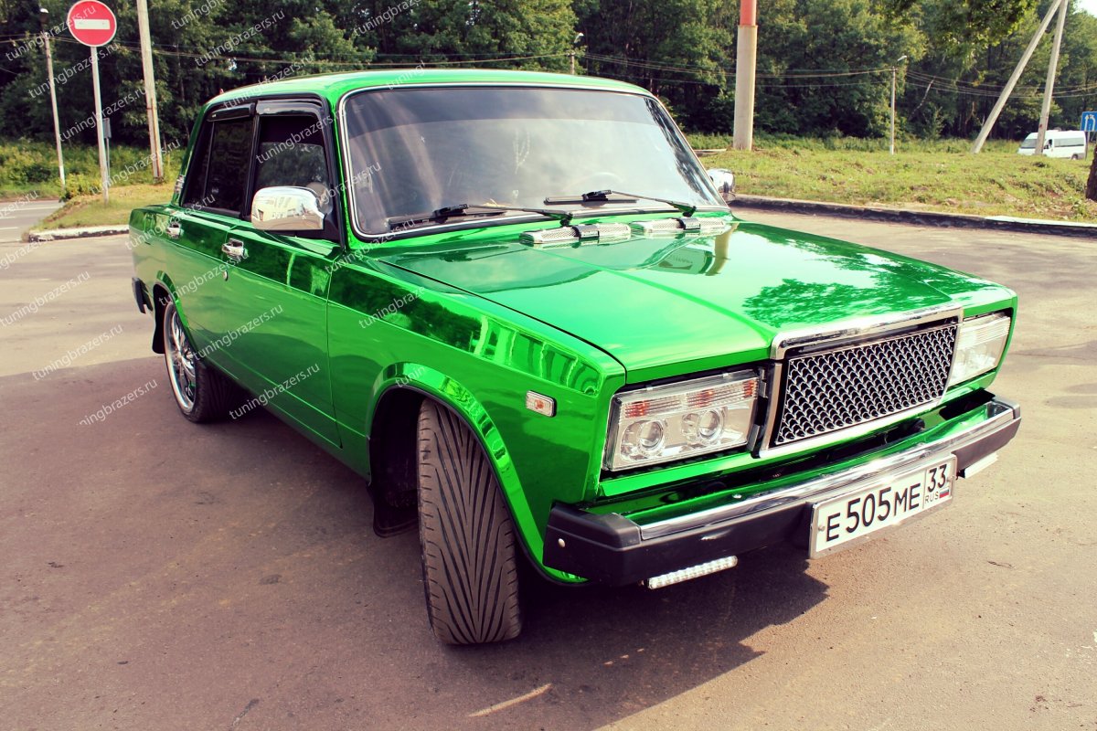 ВАЗ 2107 2005 зеленый