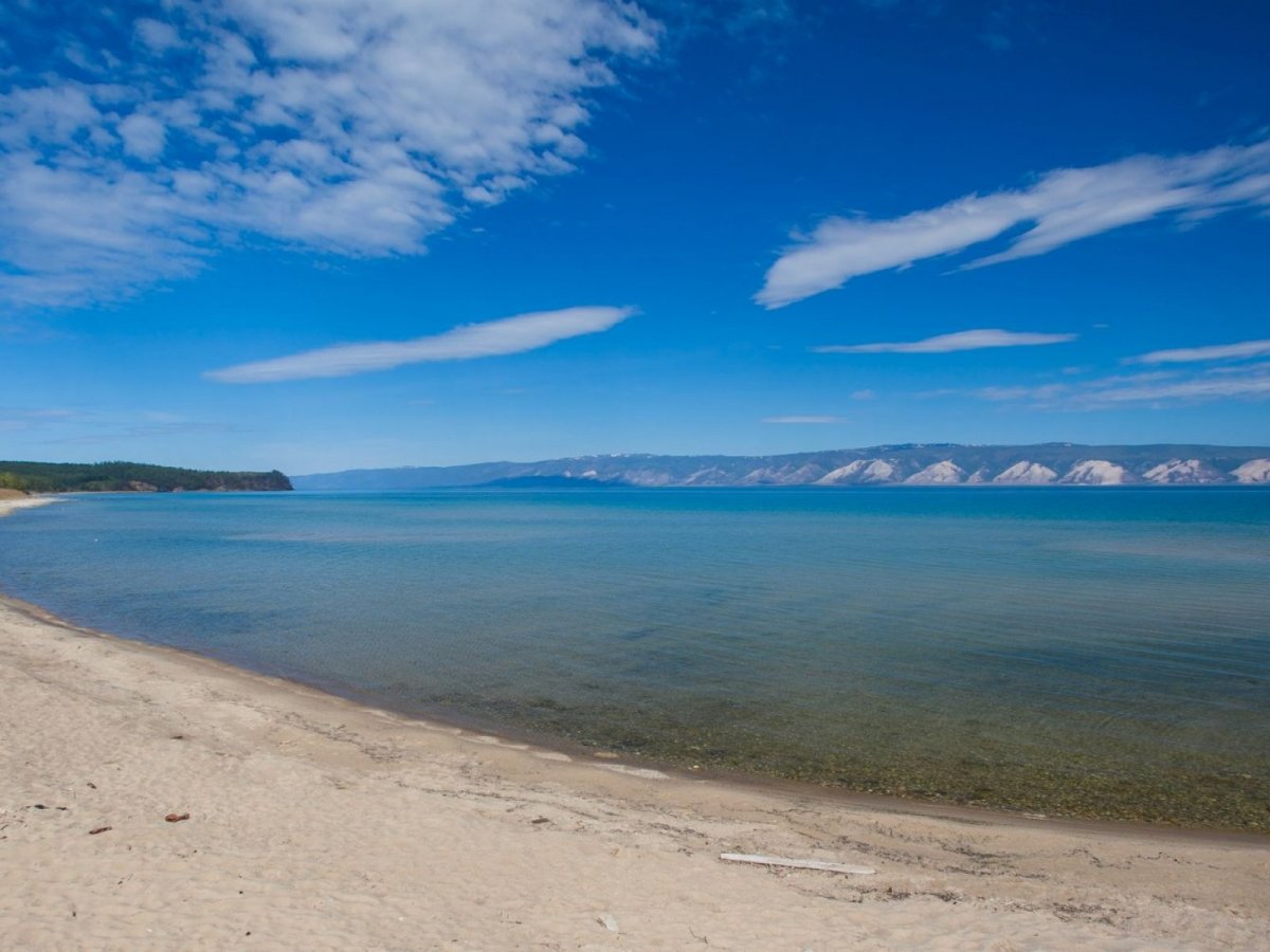 Озеро Байкал Береговая линия