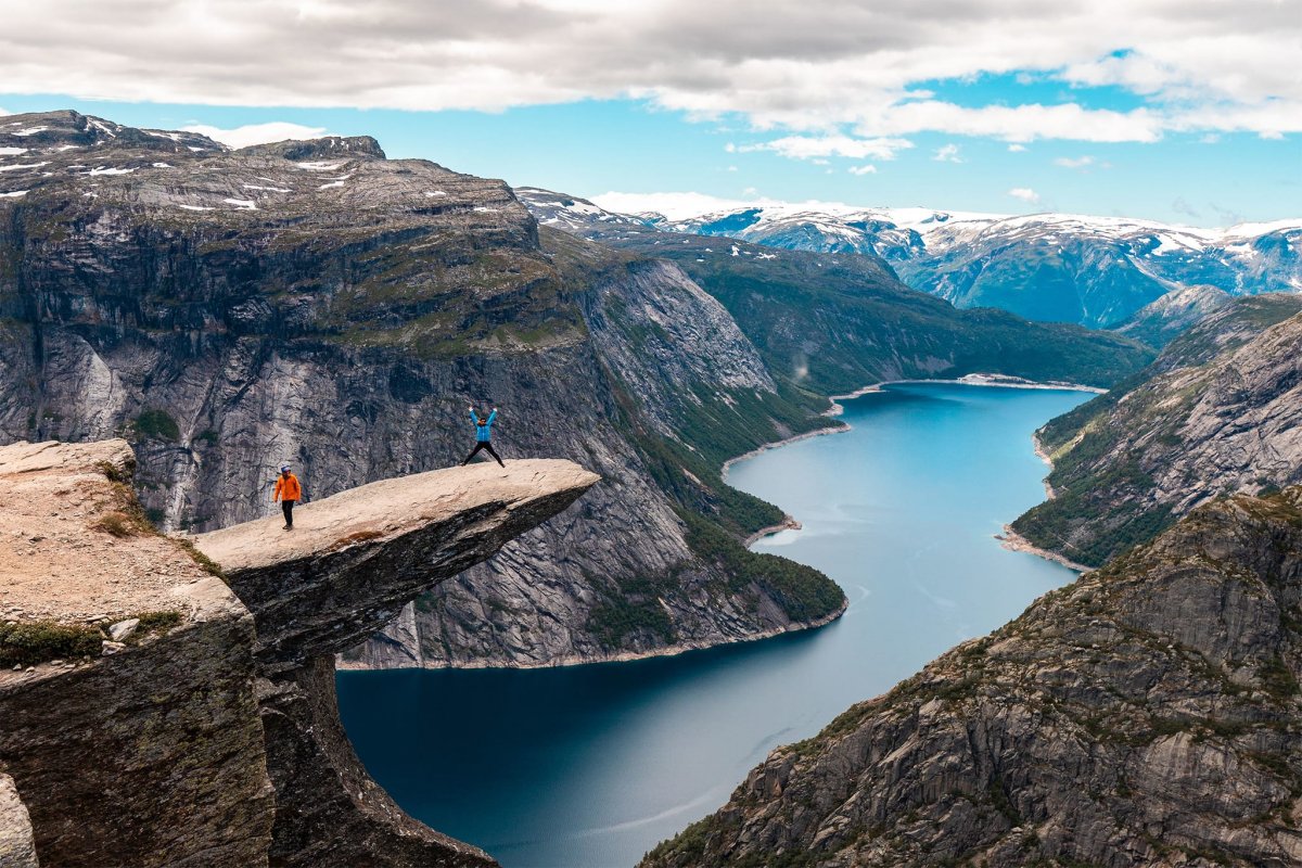Язык тролля Норвегия туристы