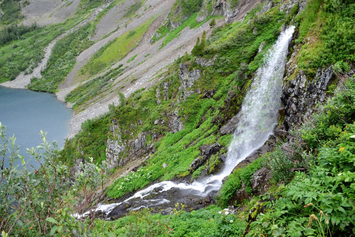 Ивановский водопад Хакасия
