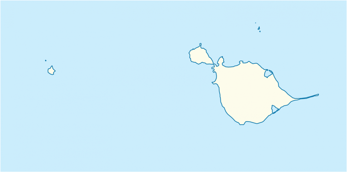 Остров Морган на карте