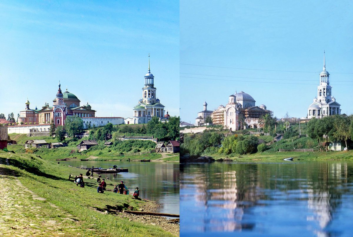 Борисоглебский монастырь Торжок Прокудин