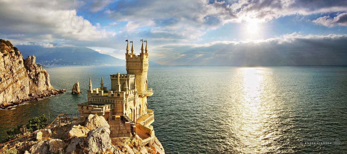 Крым Ласточкино гнездо панорама