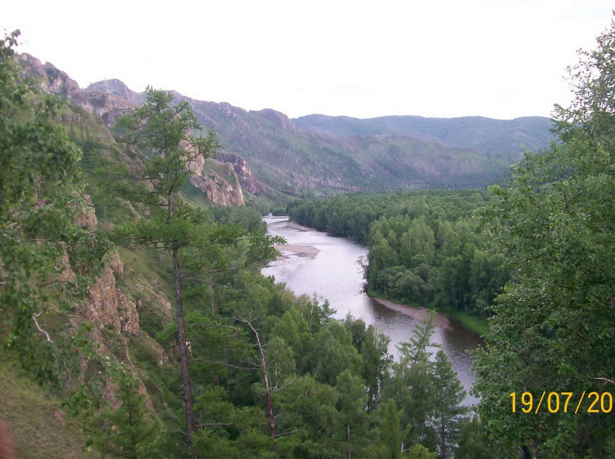 Река Июс Хакасия