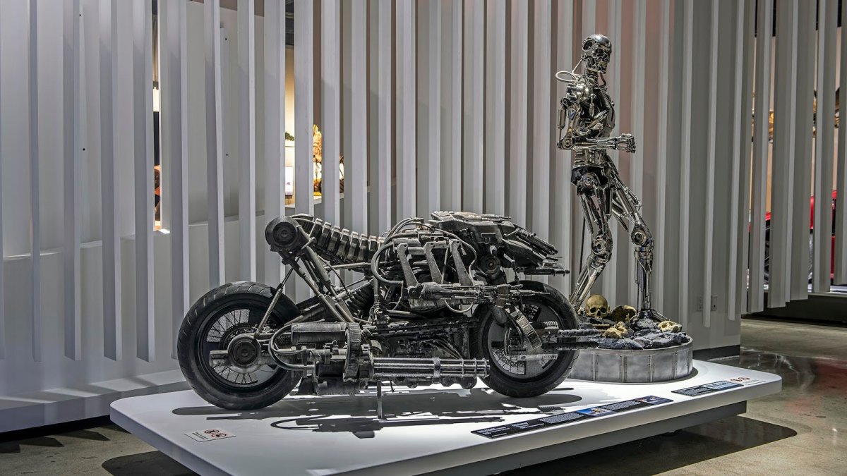 Мотоцикл Терминатора музей