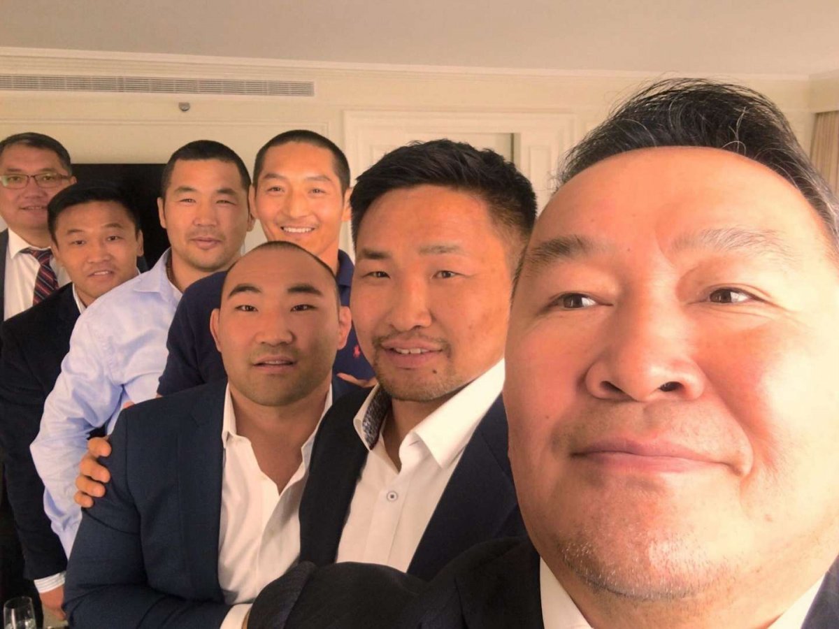 Семья президента Монголии Баттулга