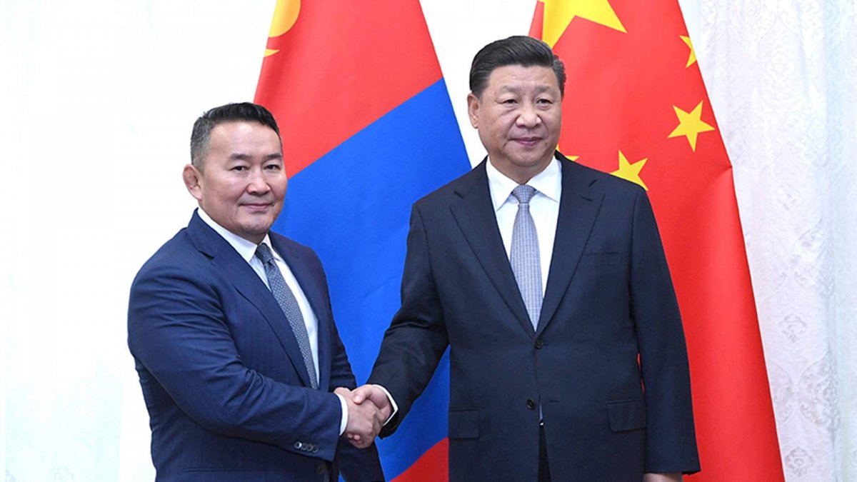 Президент Монголии спорт