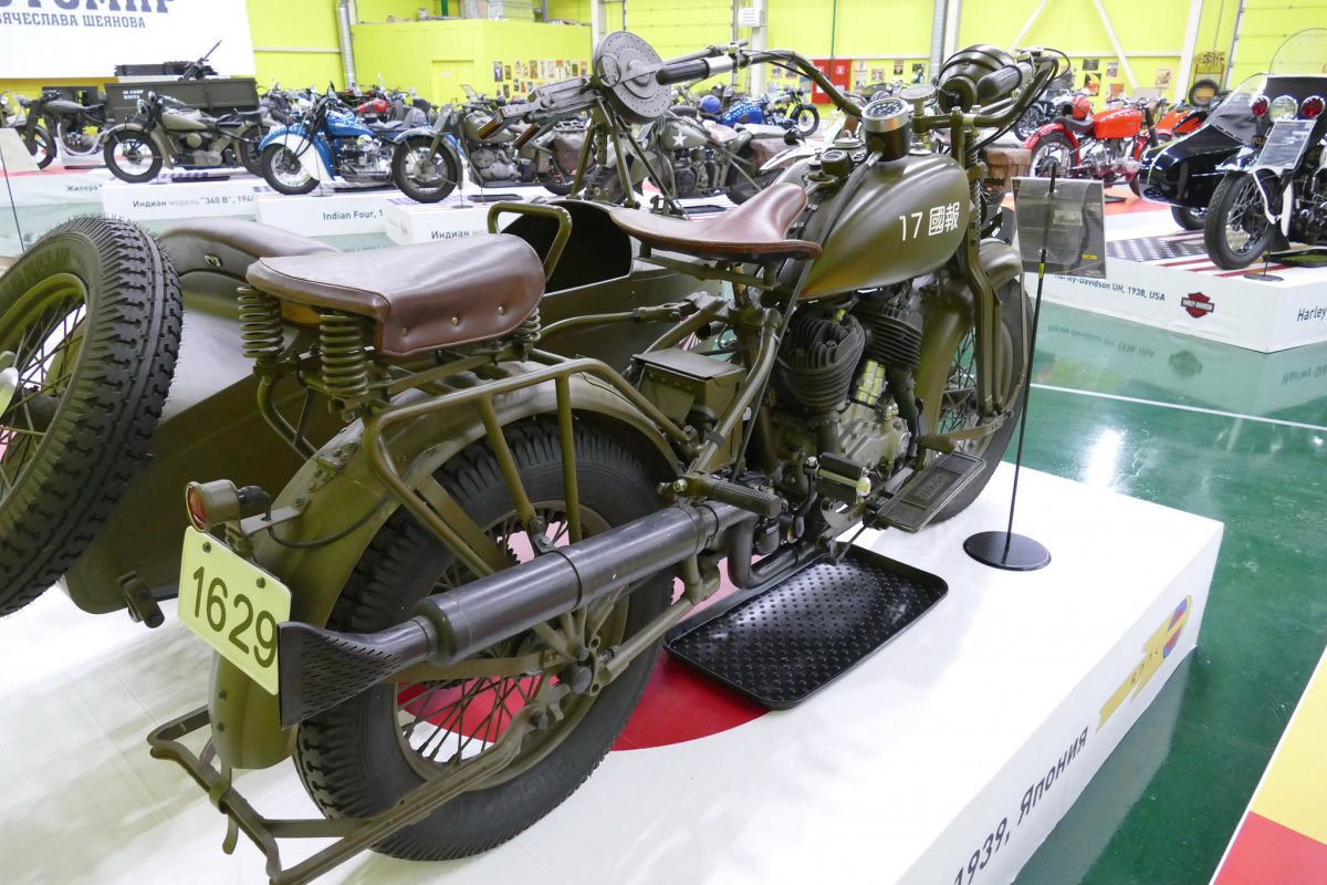 Японский армейский мотоцикл