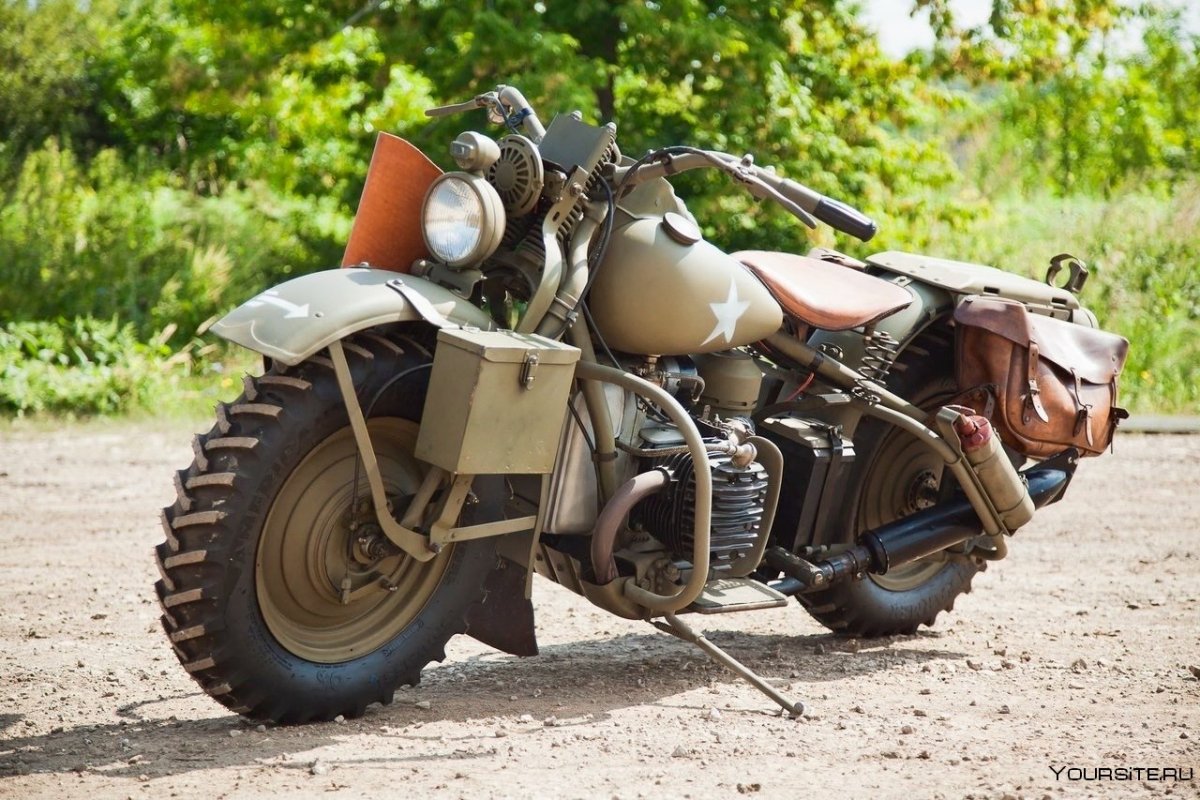 Бронированный мотоцикл Нати м-72