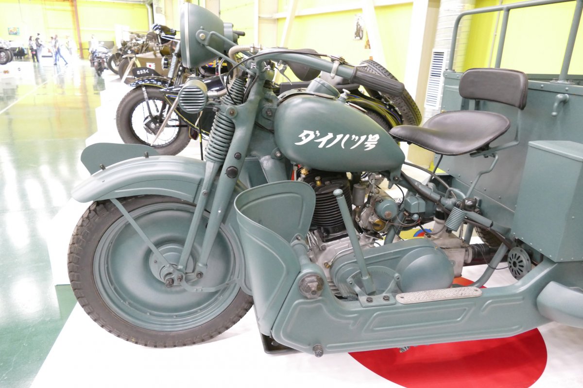 Японские военные мотоциклы