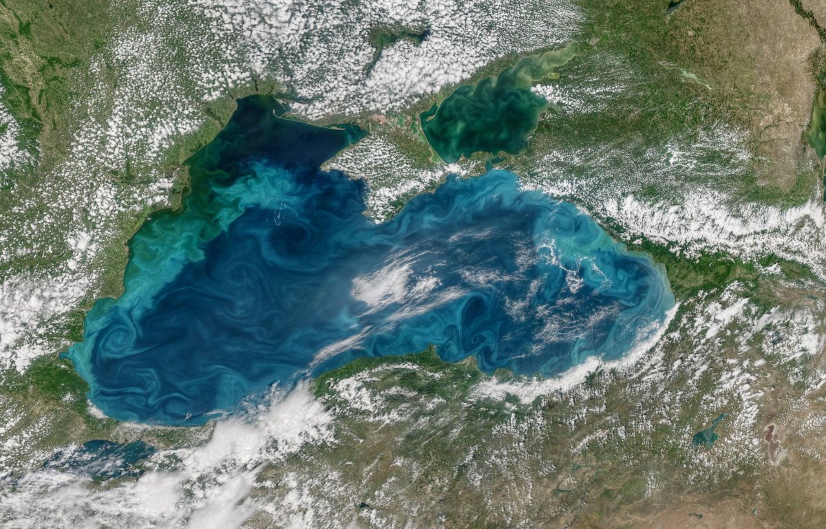 Вид на черное море