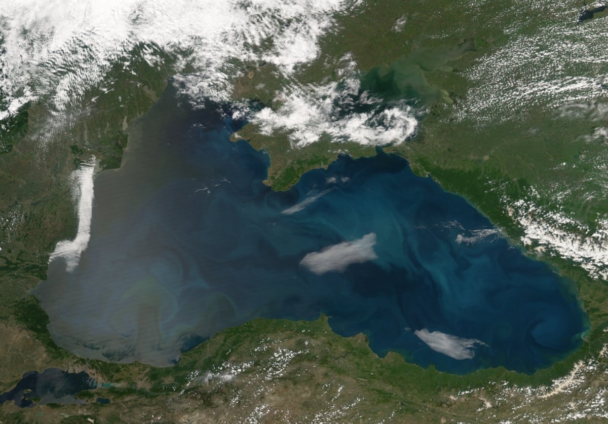 Черное море с высоты