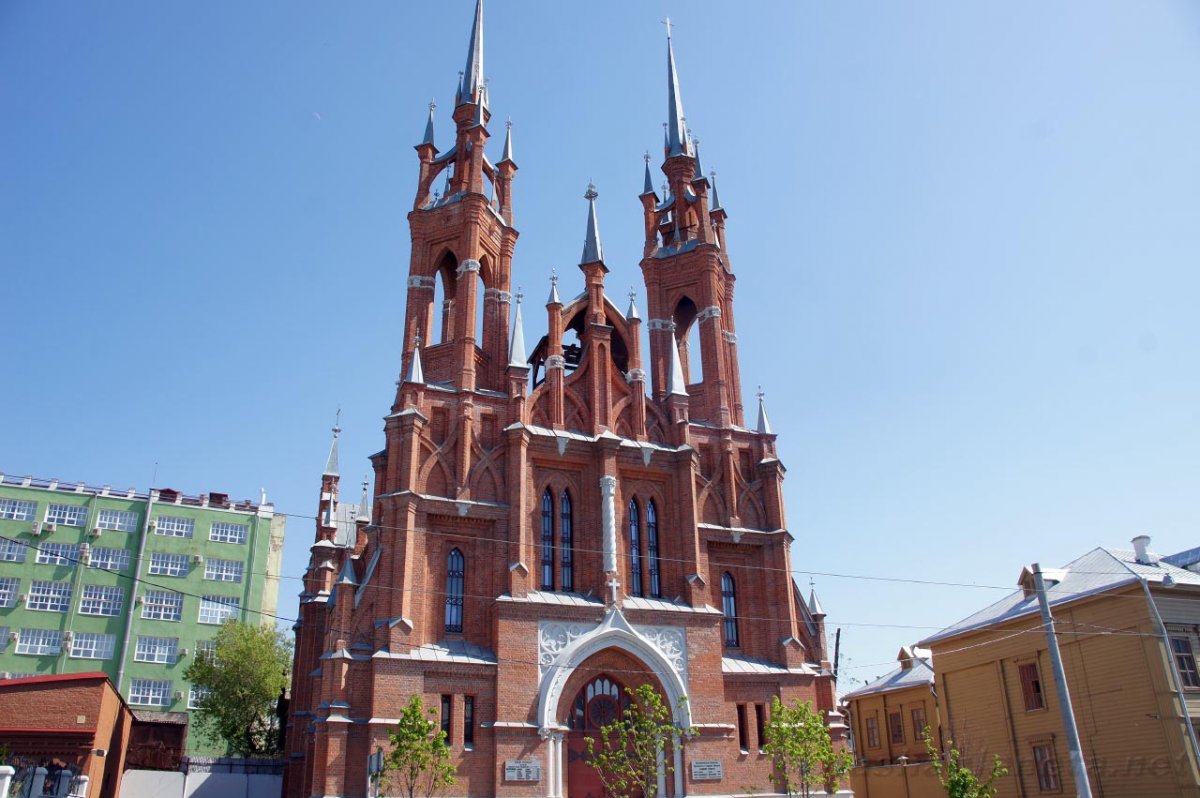 Самара польский католический костел