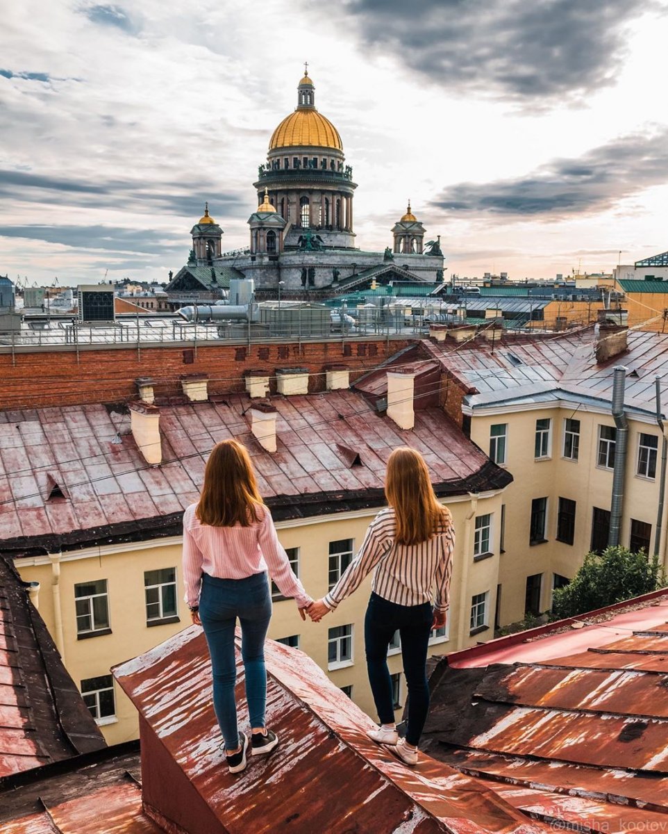 Экскурсия по крышам Санкт-Петербурга