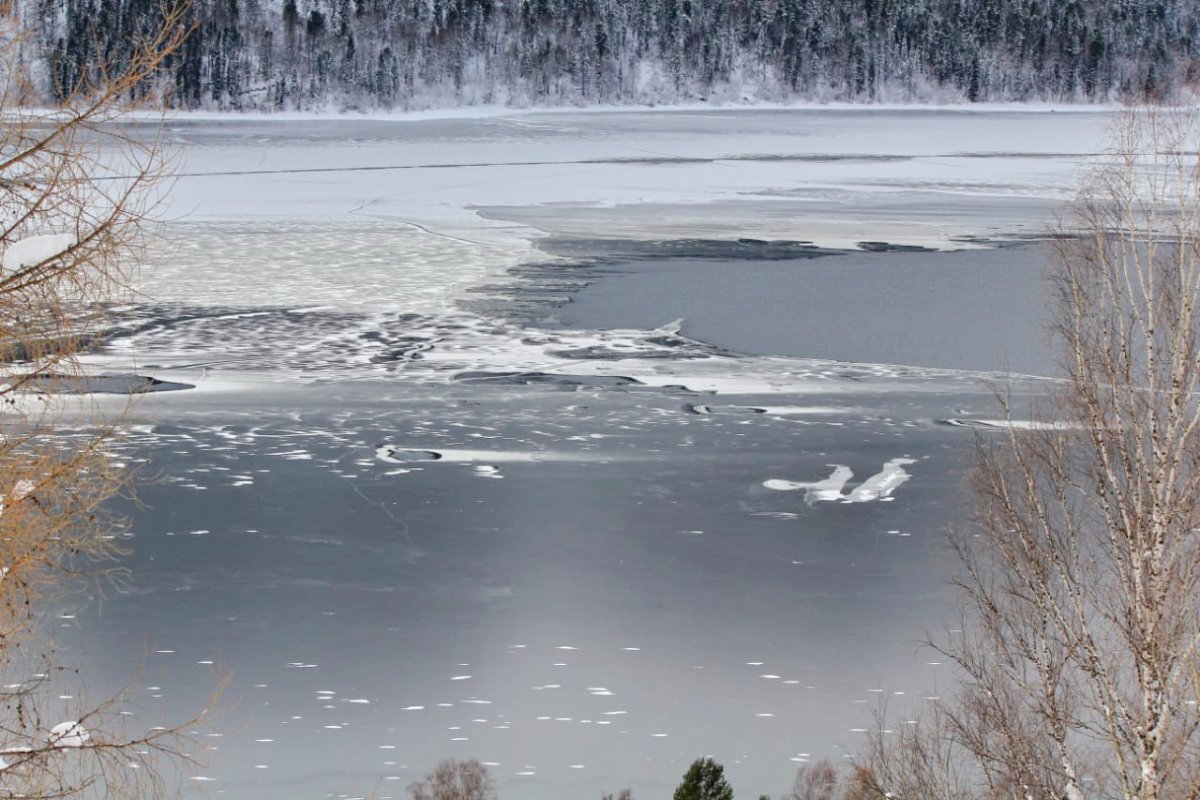 Озеро Байкал половодье ледостав ледоход