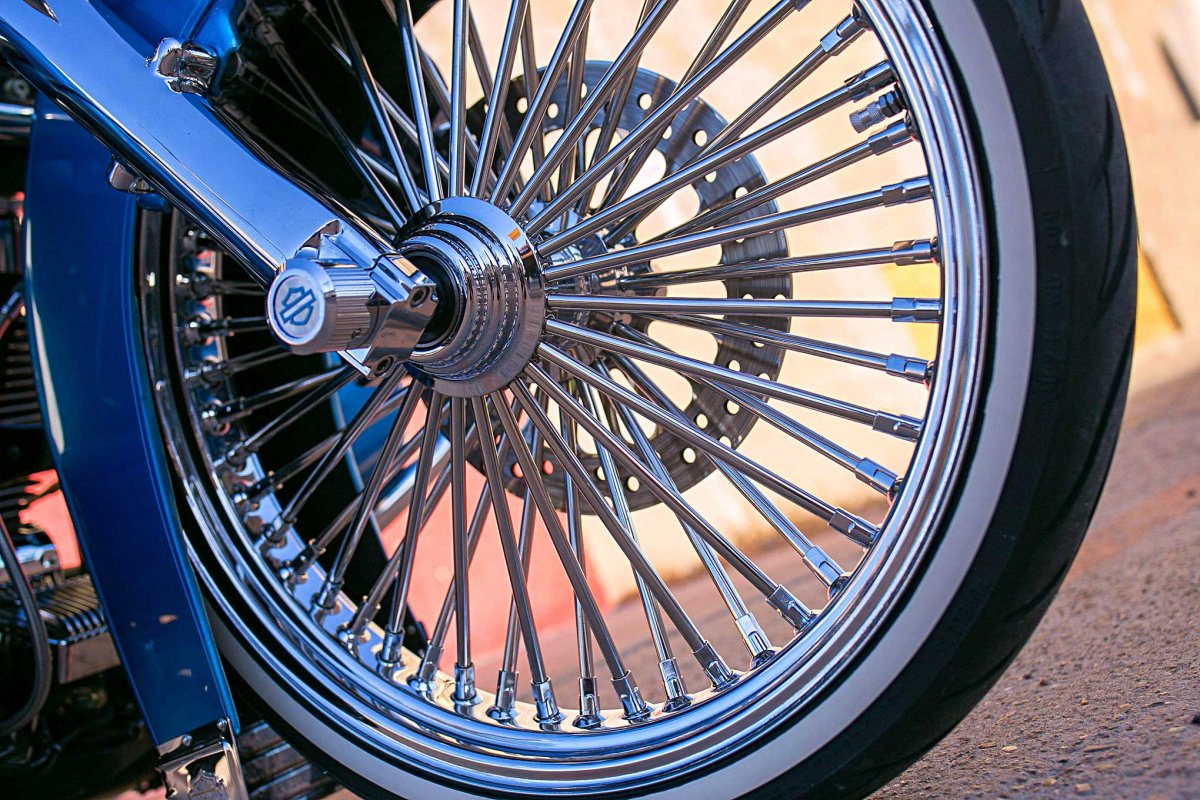 Harley Davidson спицованное 21 колесо