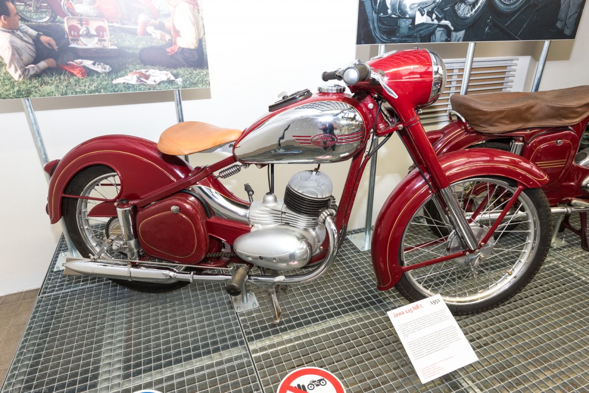 Технический музей в Праге мотоциклы
