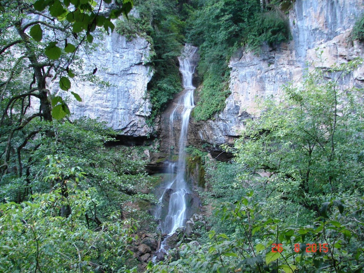 Водопады реки Руфабго Адыгея