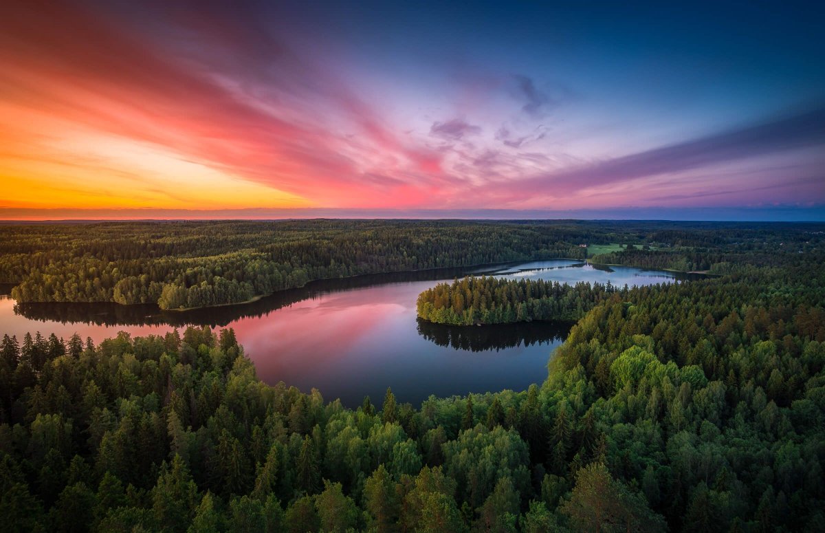 Национальный парк Пяйянне Финляндия