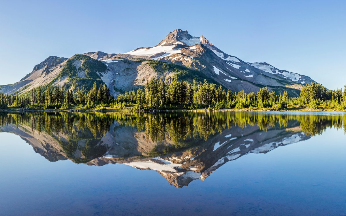 Штат Орегон каскадные горы