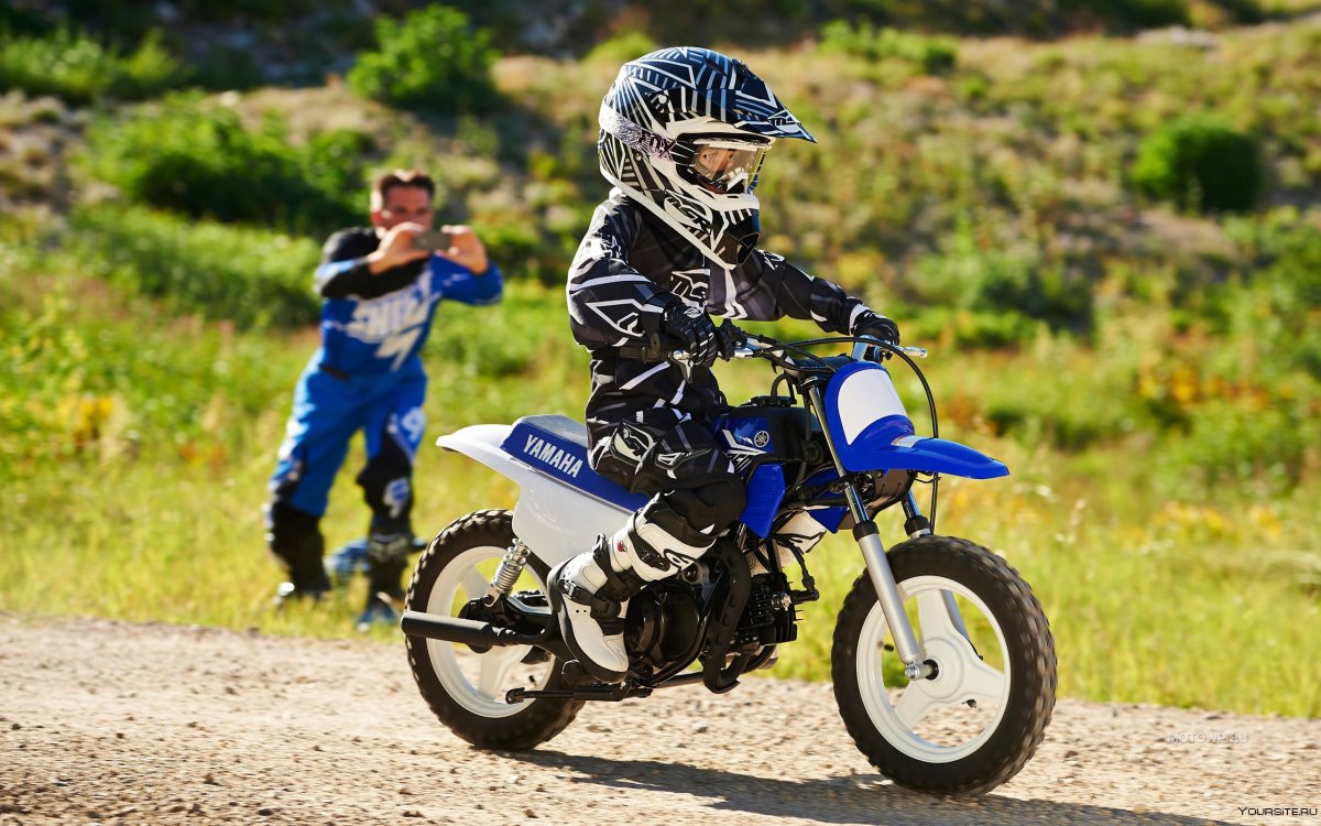 Yamaha мотоциклы детский мотоцикл pw50