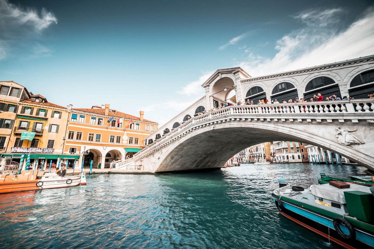 Мост Риальто в Венеции фото распечатать на целый лист