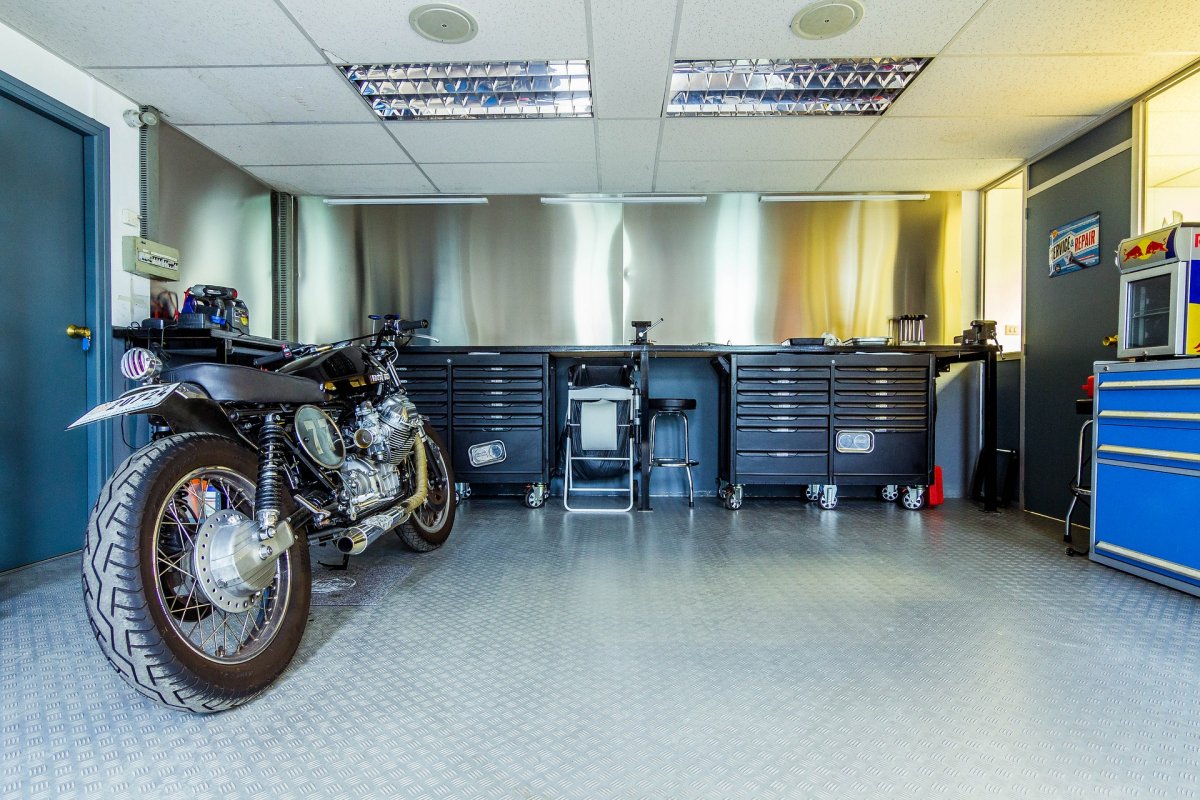 Система хранения мотоцикла
