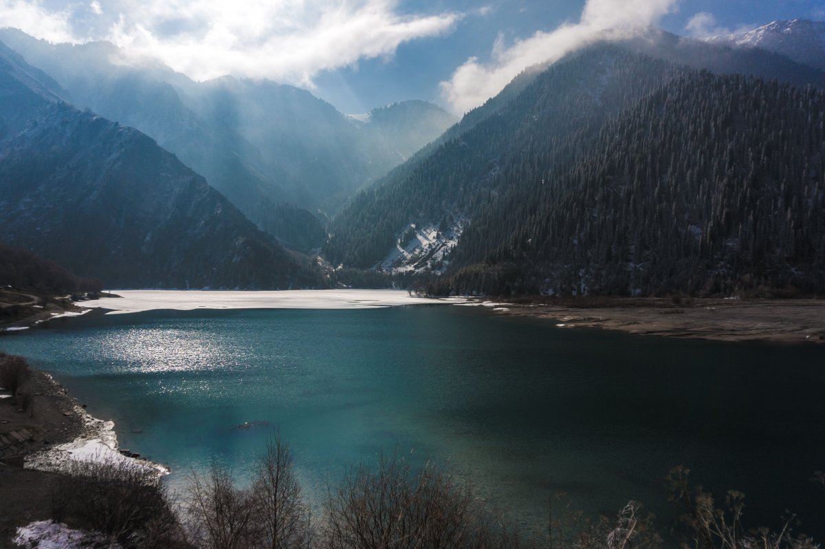 Природа Кыргызстана озеро Иссык Куль